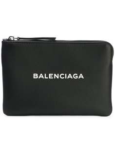 Balenciaga клатч с логотипом