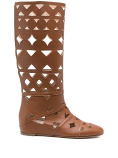 Casadei сапоги с вырезами