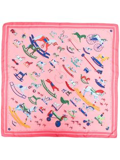 Hermès платок Raconte-Moi Le Cheval pre-owned