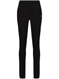 Off-White брюки Corporate кроя слим
