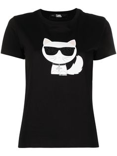 Karl Lagerfeld футболка с принтом