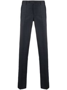 Pt01 клетчатые брюки строгого кроя