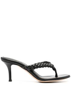 Gianvito Rossi плетеные босоножки
