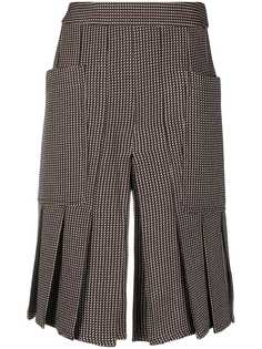 Victoria Beckham pleated wide-leg shorts