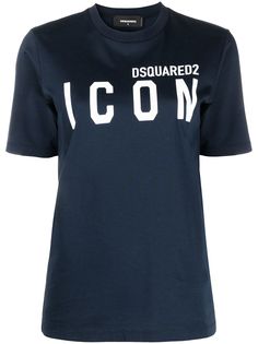 Dsquared2 футболка с круглым вырезом и принтом Icon