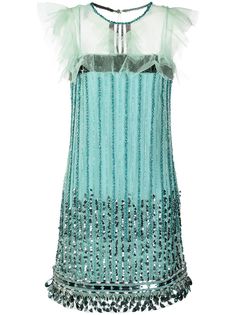 Alberta Ferretti платье с пайетками