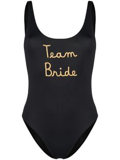 Mc2 Saint Barth слитный купальник Team Bride