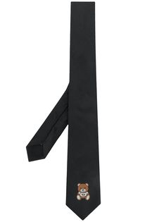 Moschino галстук с принтом