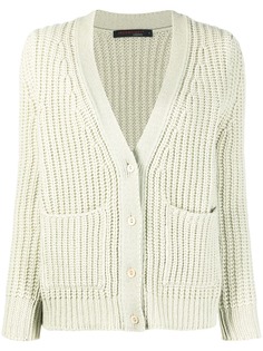 Incentive! Cashmere кардиган в рубчик