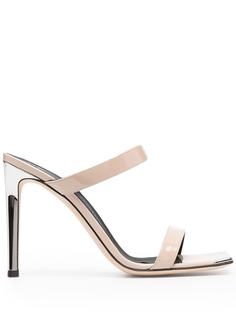 Giuseppe Zanotti босоножки Vanilla с квадратным носком