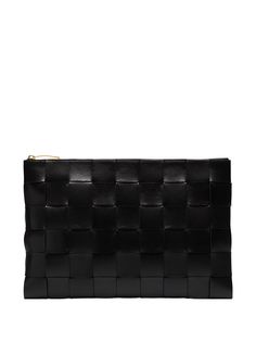 Bottega Veneta клатч с плетением Intrecciato