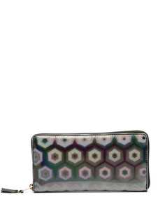 Comme Des Garçons Wallet кошеле с геометричным принтом