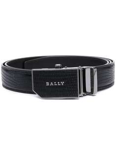 Bally ремень с тиснением под кожу рептилии