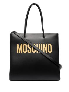 Moschino сумка-тоут с логотипом
