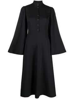LOEWE платье-рубашка с рукавами колокол