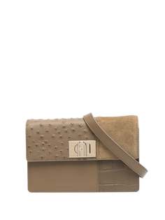 Furla сумка через плечо со вставками