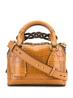 Chloé сумка-тоут с тиснением под кожу крокодила
