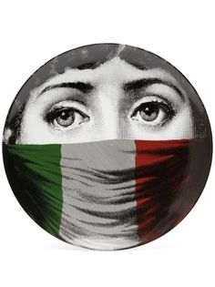 Fornasetti настенная тарелка Tema e Variazioni No. 398