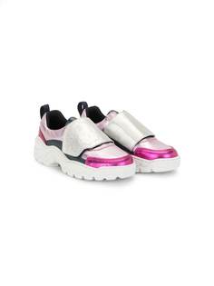 Kenzo Kids Kessidy colour-block sneakers