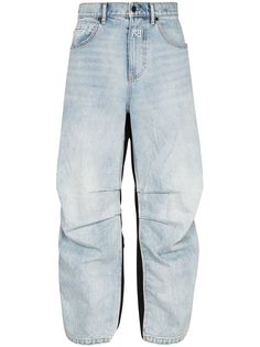 Alexander Wang джинсы Pack Mix Hybrid с контрастными вставками
