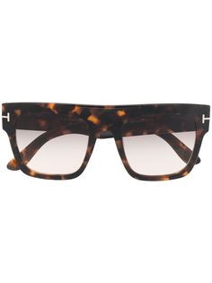 Tom Ford Eyewear солнцезащитные очки Renee в квадратной оправе