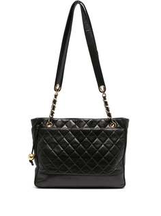 Chanel Pre-Owned стеганая сумка на плечо