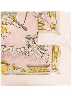 Hermès платок pre-owned с принтом