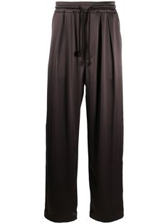 Nanushka атласные брюки Jiro
