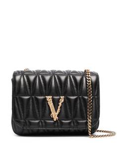 Versace стеганая сумка через плечо Virtus