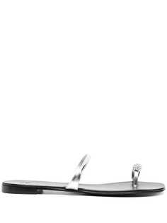 Giuseppe Zanotti сандалии Croisette с открытым носком