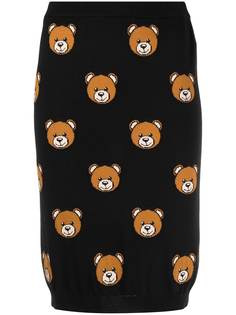 Moschino юбка вязки интарсия