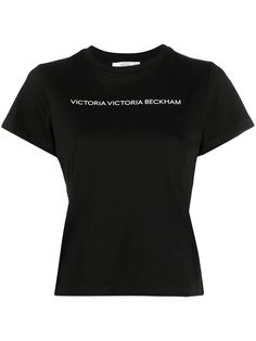 Victoria Victoria Beckham футболка с логотипом