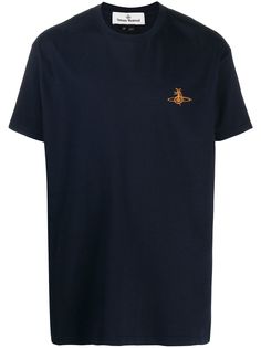 Vivienne Westwood футболка с вышитым логотипом