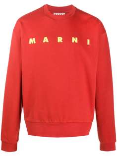 Marni толстовка с логотипом