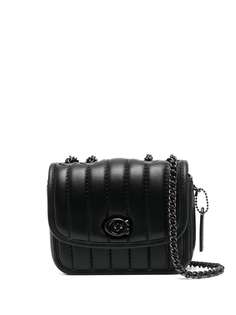Coach маленькая стеганая сумка через плечо Madison