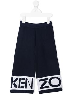 Kenzo Kids широкие брюки с логотипом