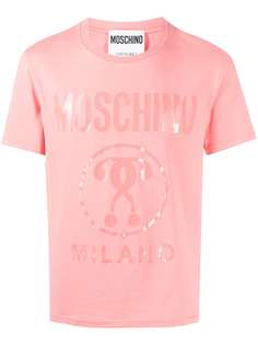 Moschino футболка с логотипом