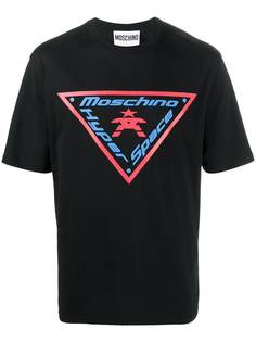 Moschino футболка с логотипом