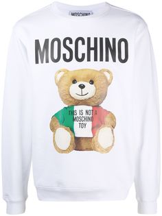Moschino толстовка Teddy Bear с круглым вырезом