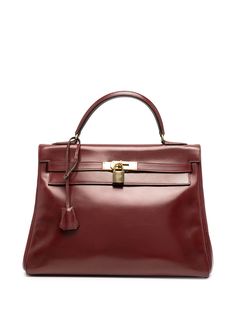 Hermès сумка-тоут Kelly 32 1960-х годов