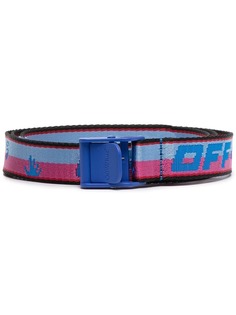 Off-White NEW LOGO MINI INDUSTRIAL BELT LIGHT BLUE