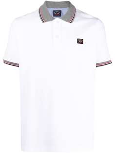 Paul & Shark two-tone short-sleeved polo shirt