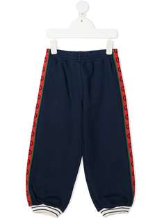 Gucci Kids спортивные брюки с логотипом