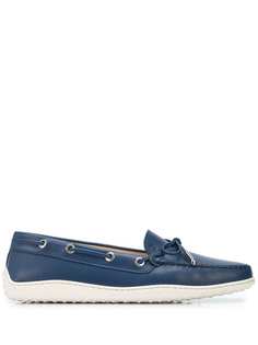 Tods лоферы со шнуровкой Tod`S