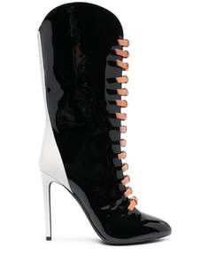 Giambattista Valli лакированные сапоги