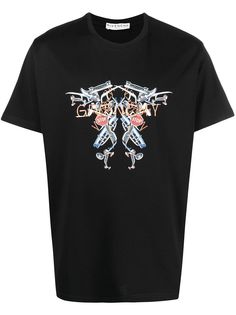 Givenchy футболка с принтом Neon Lights