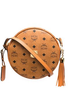 MCM сумка через плечо Heritage с логотипом Visetos