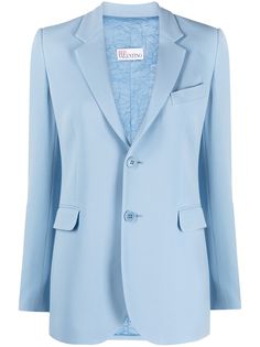 RED Valentino однобортный блейзер