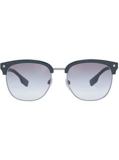 Burberry солнцезащитные очки с контрастными полосками Icon Stripe