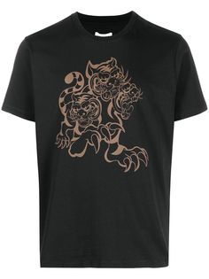 Kenzo футболка с принтом